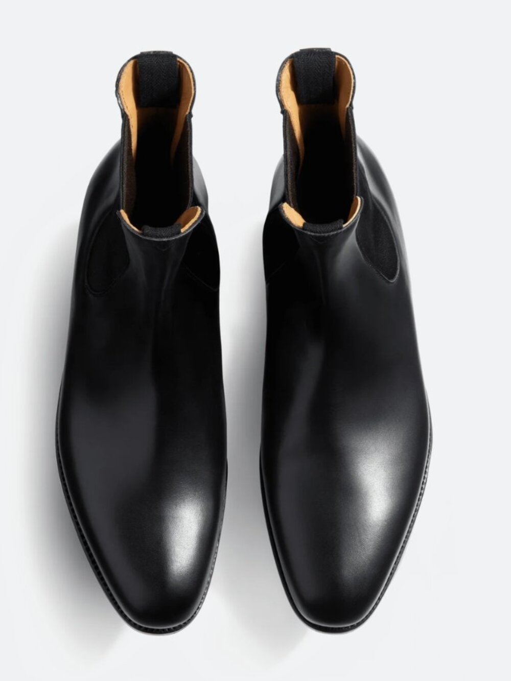 JM Weston Chelsea Boots - Black Boxcalf - Men - Size JM Weston: 8E (43/US 9.5)